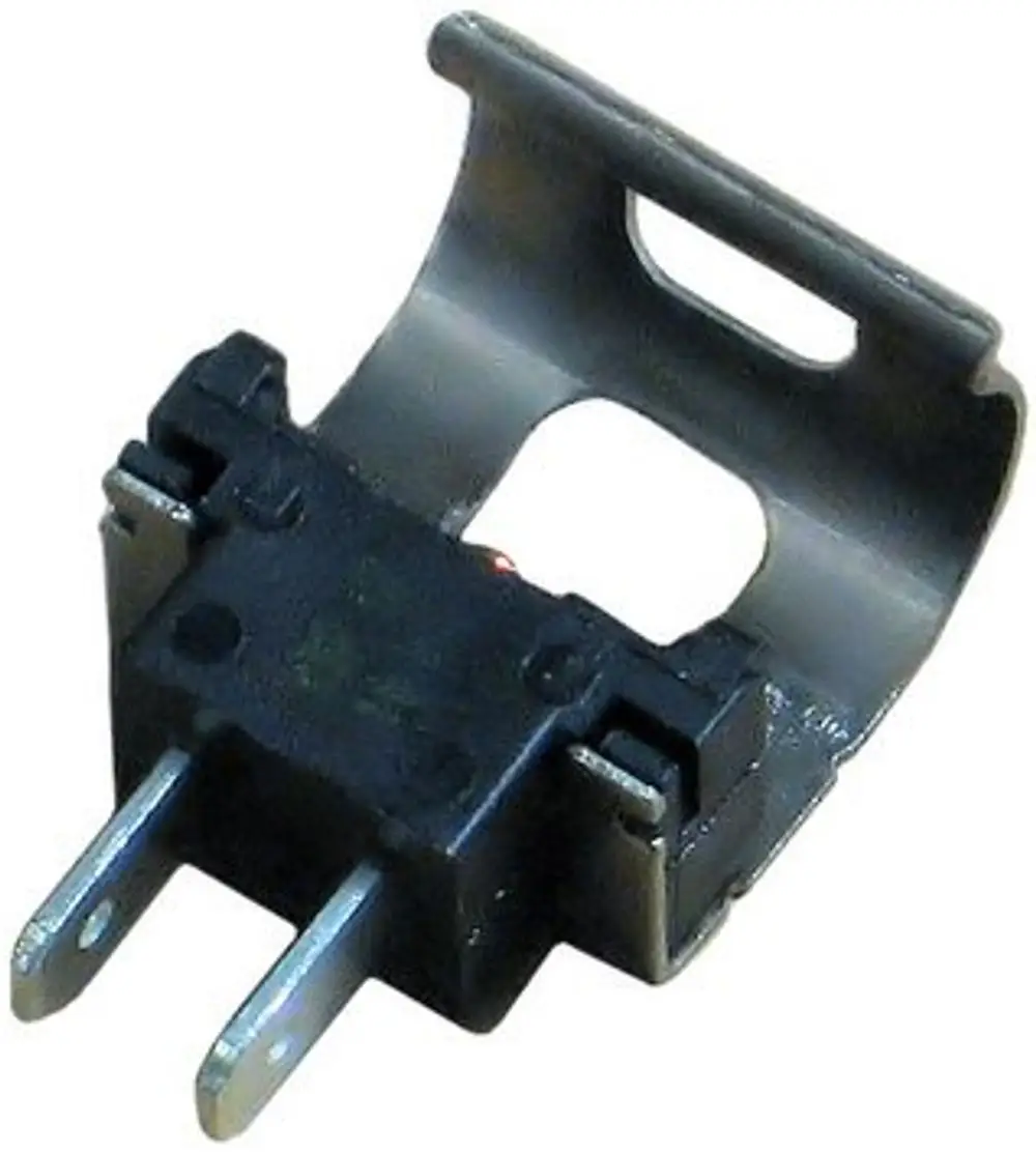 Temperatursensor von Bosch, mit zwei Anschlussstiften und metallischer Halterung. Gerät zur Messung von Temperaturen in verschiedenen Anwendungen.